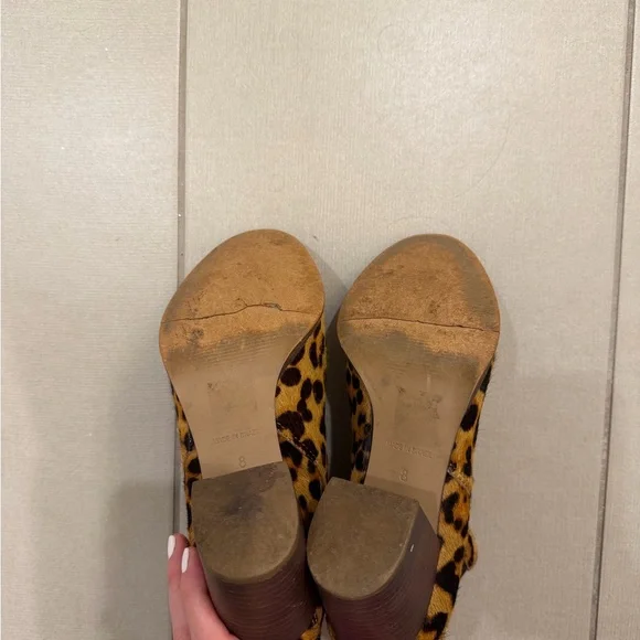 Madewell Leopard Print Booties - Picture 8 of 9